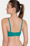 Zivame Padded Wired 3/4Th Coverage Multiway Bra - Deep Lake — thumbnail 3
